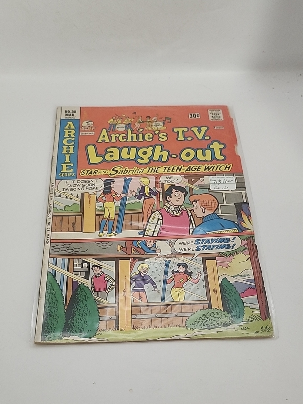 Archie Series Archie's T.V. Laugh-Out no. 38 Comic Book